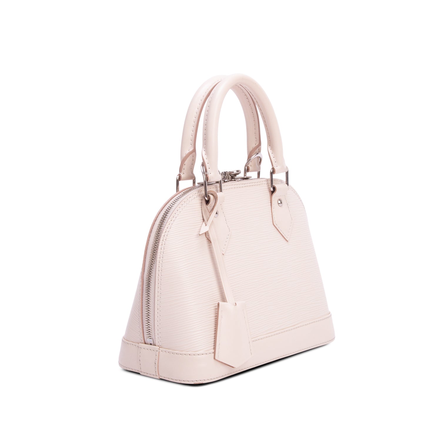Louis Vuitton Grey Epi Leather Alma BB w/ Strap
