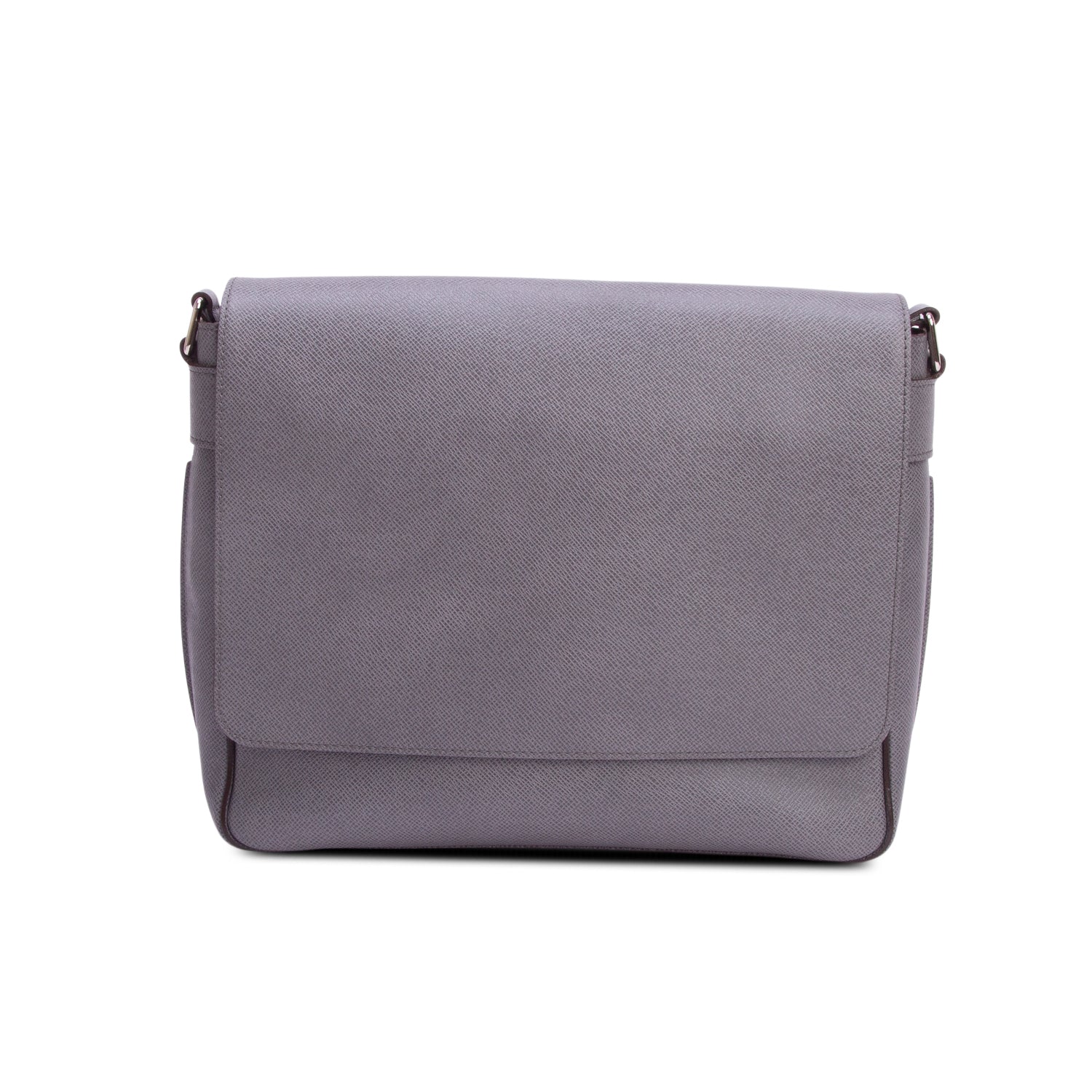Louis Vuitton Grey Taiga Leather Roman PM Messenger