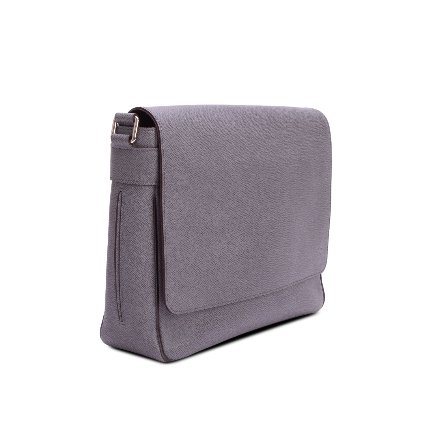 Louis Vuitton Grey Taiga Leather Roman PM Messenger