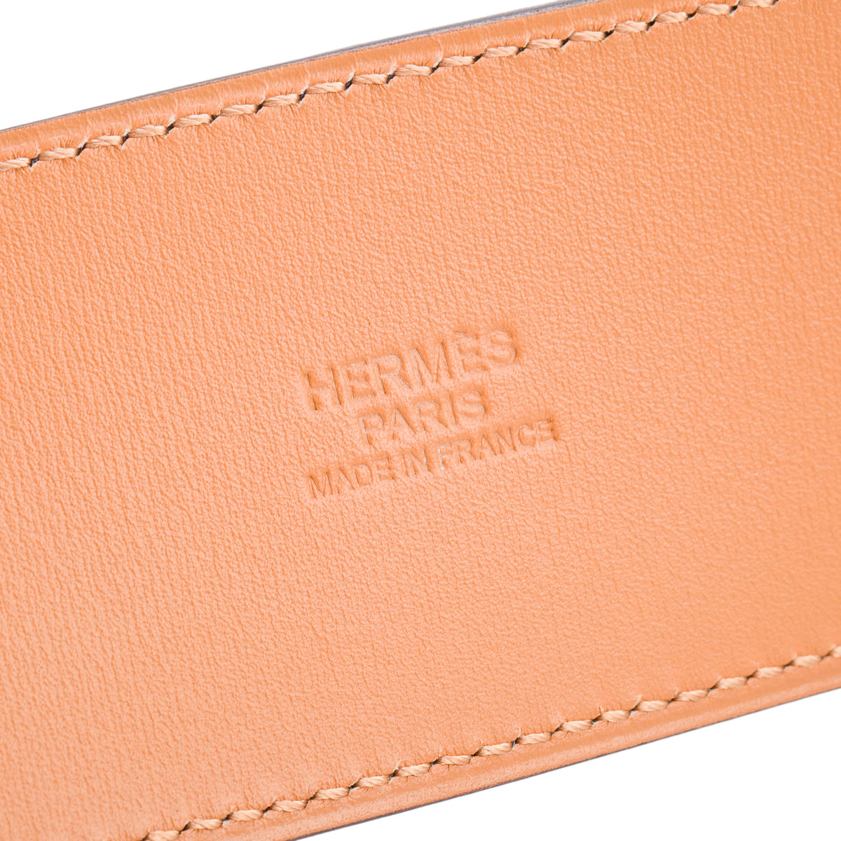 Hermes Purple Epsom Leather Palladium-Plated Collier De Chien 50 Belt 75 w/ Box