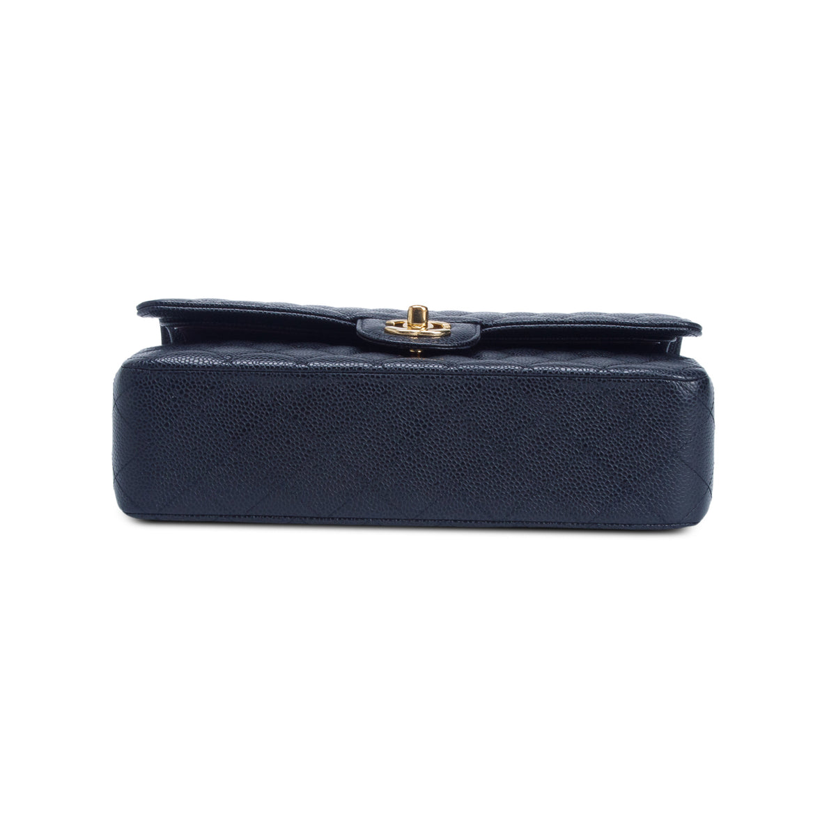 Chanel Black Caviar Classic Medium Double Flap Bag