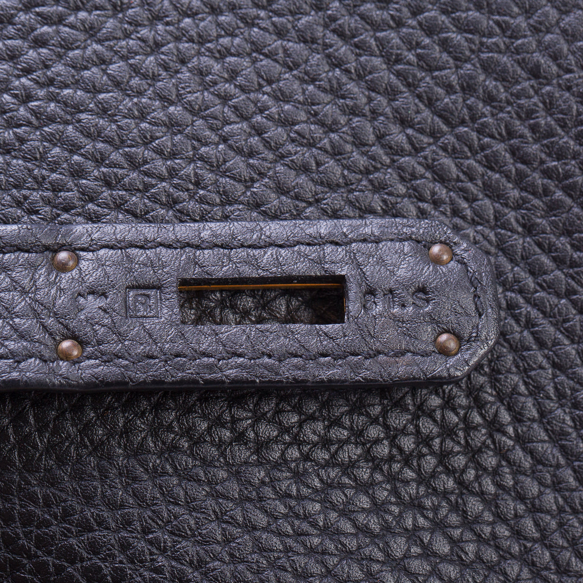 Hermes Noir Togo Birkin 30 w/ Box