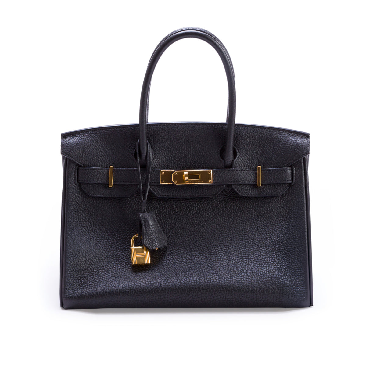 Hermes Noir Togo Birkin 30 w/ Box
