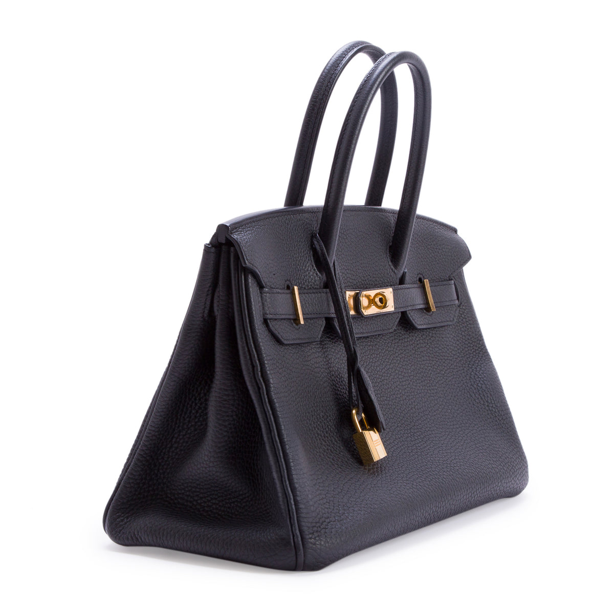 Hermes Noir Togo Birkin 30 w/ Box