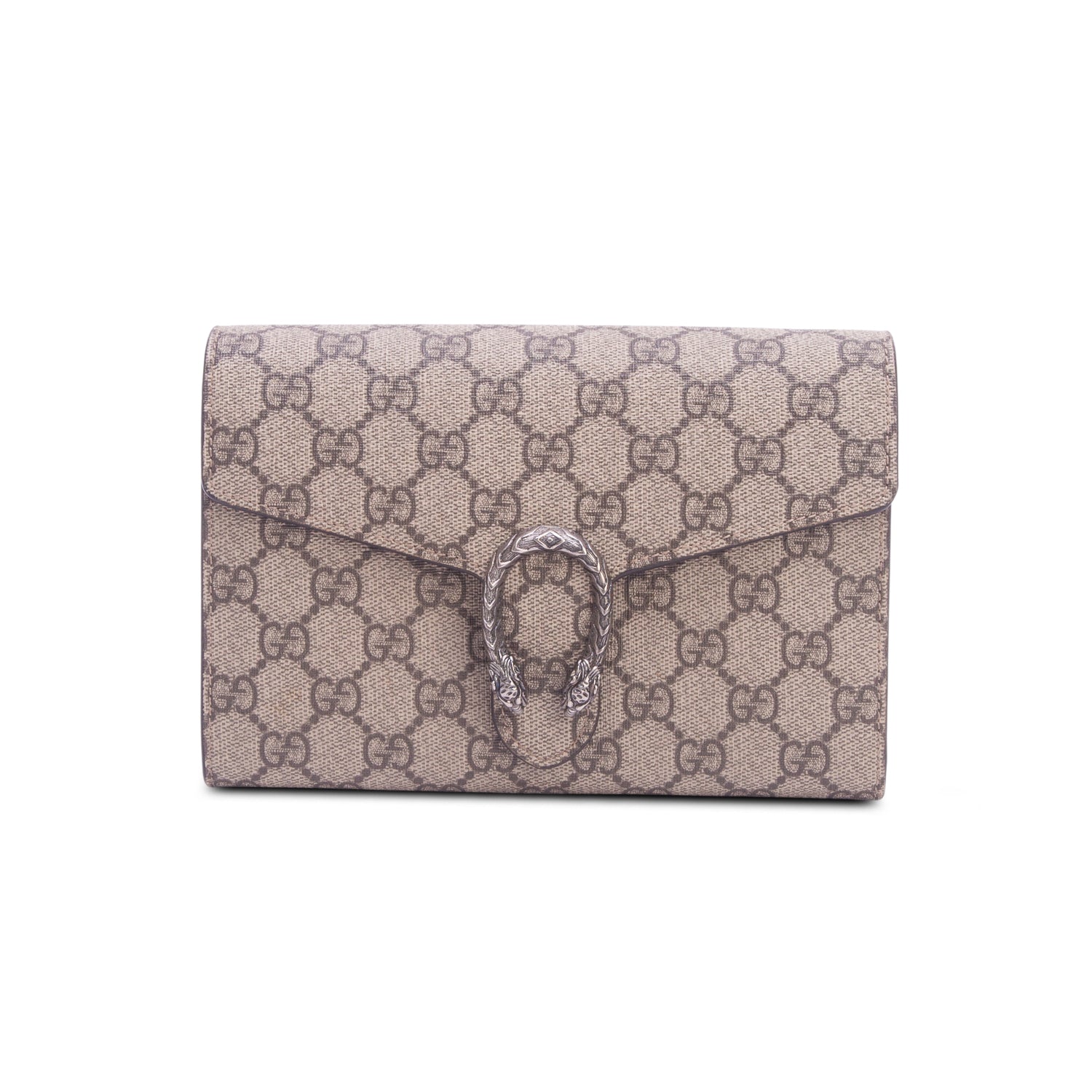 Gucci Dionysus GG Supreme Wallet on Chain w/ Box