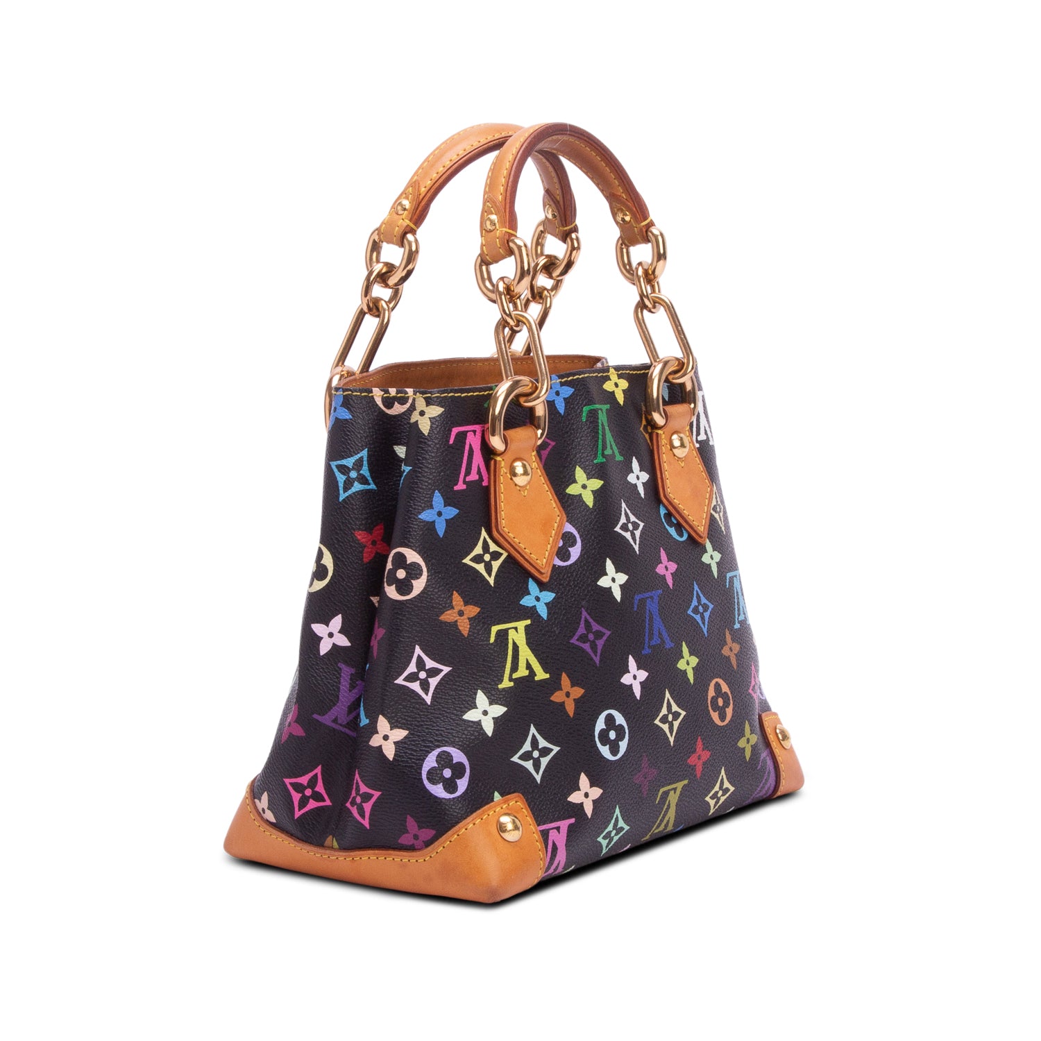 Louis Vuitton Black Multicolor Audra Bag