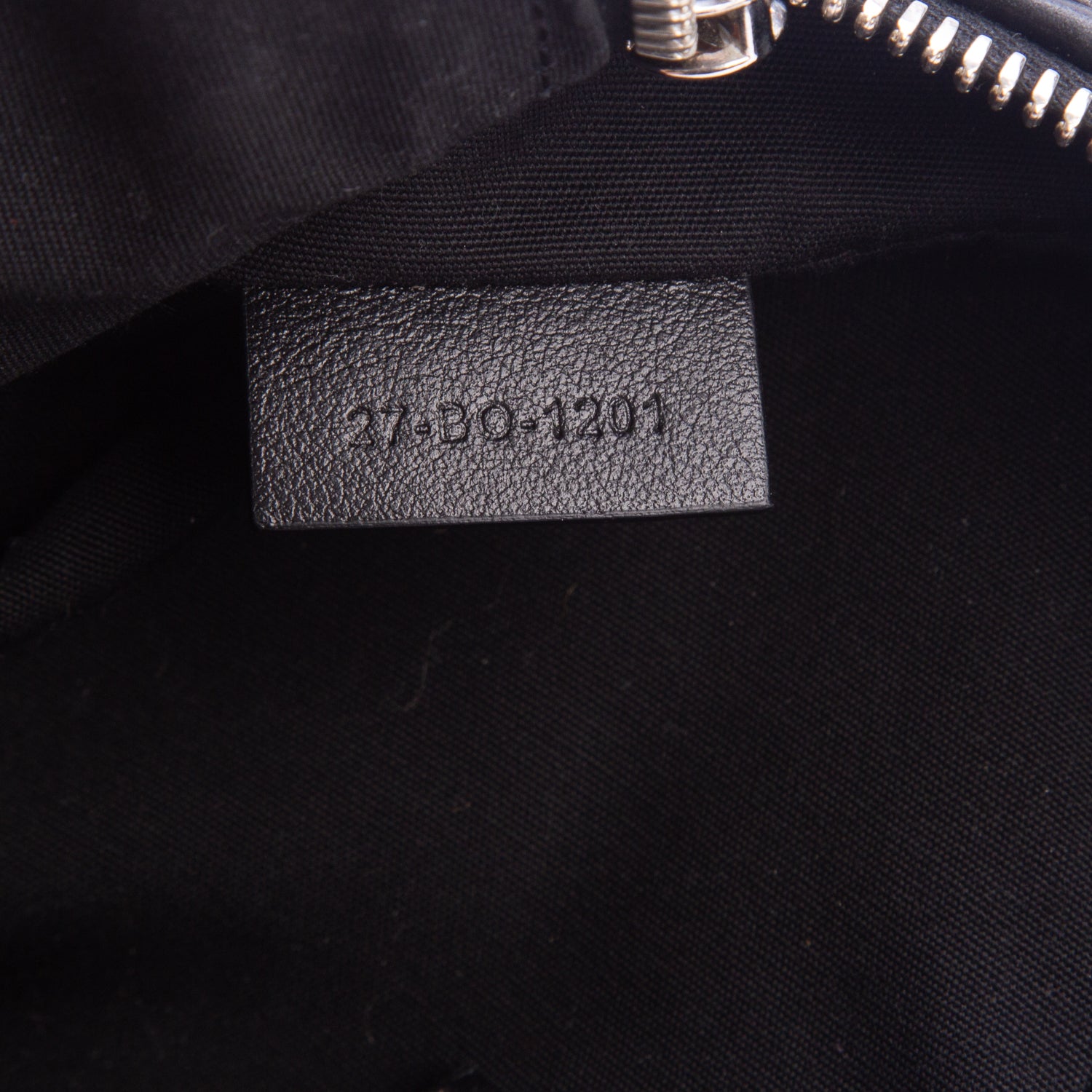 Christian Dior 2021 Black Calfskin Perforated Oblique Galaxy Safari Messenger Bag w/ Box & Strap