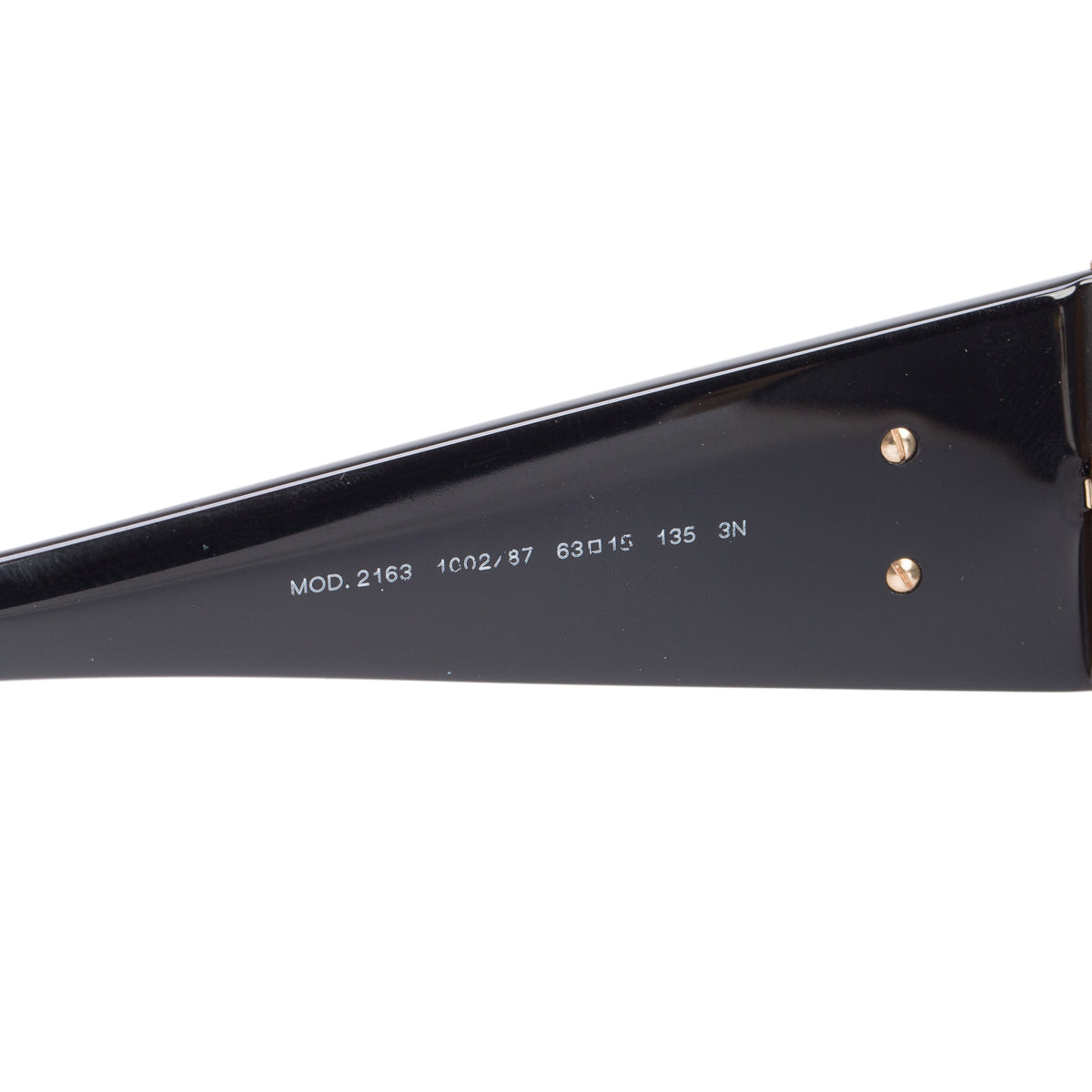 Versace 2163 Gold-Plated Black Acetate Medusa Biggie Aviator Sunglasses w/ Case