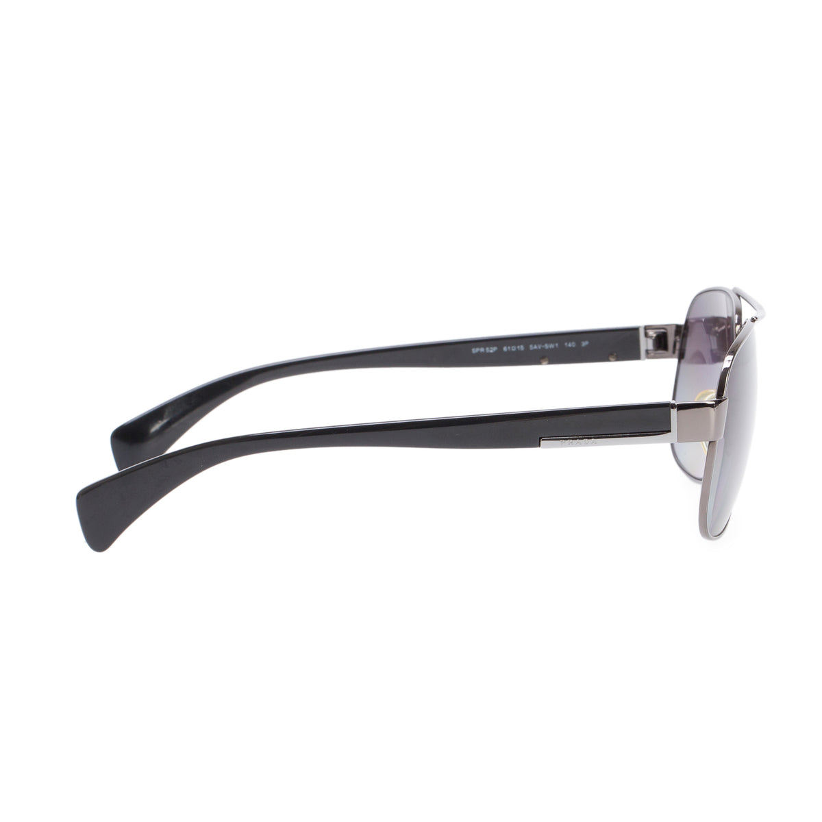 Versace 2163 Gold-Plated Black Acetate Medusa Biggie Aviator Sunglasses w/ Case