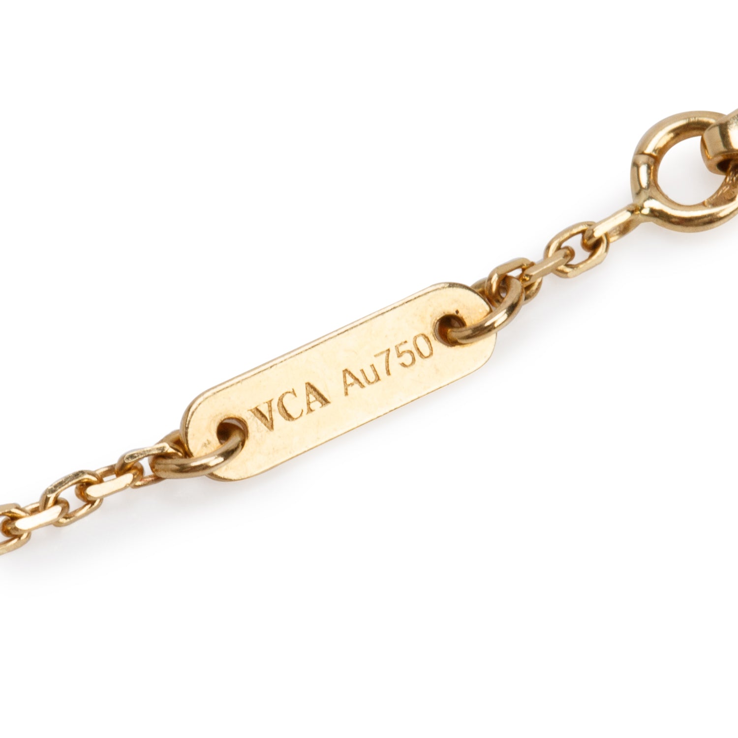 Van Cleef & Arpels 2021 18k Yellow Gold Diamond Frivole Bracelet, Mini Model w/ Pouch & Certificate