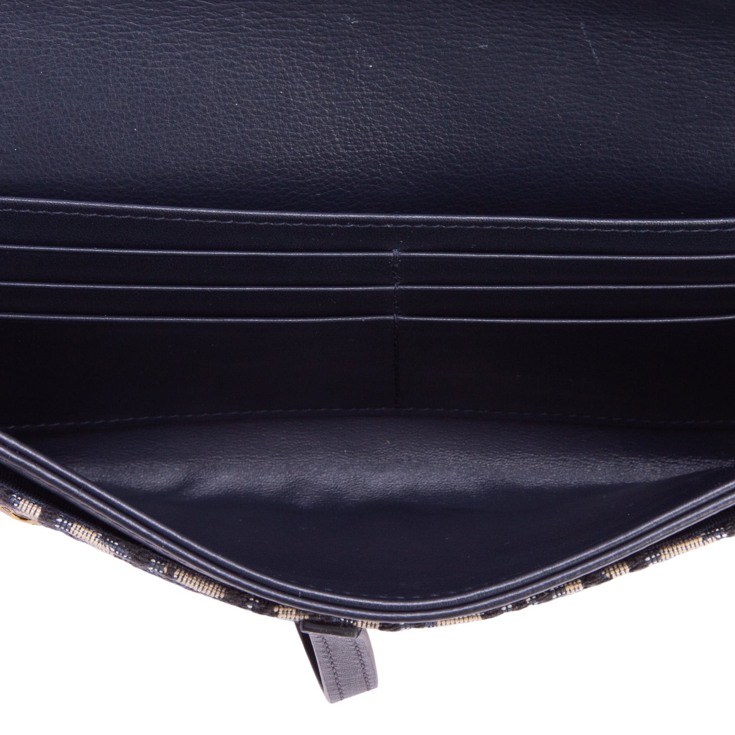 Christian Dior 2021 Oblique Small Saddle Chain Pouch w/ Box