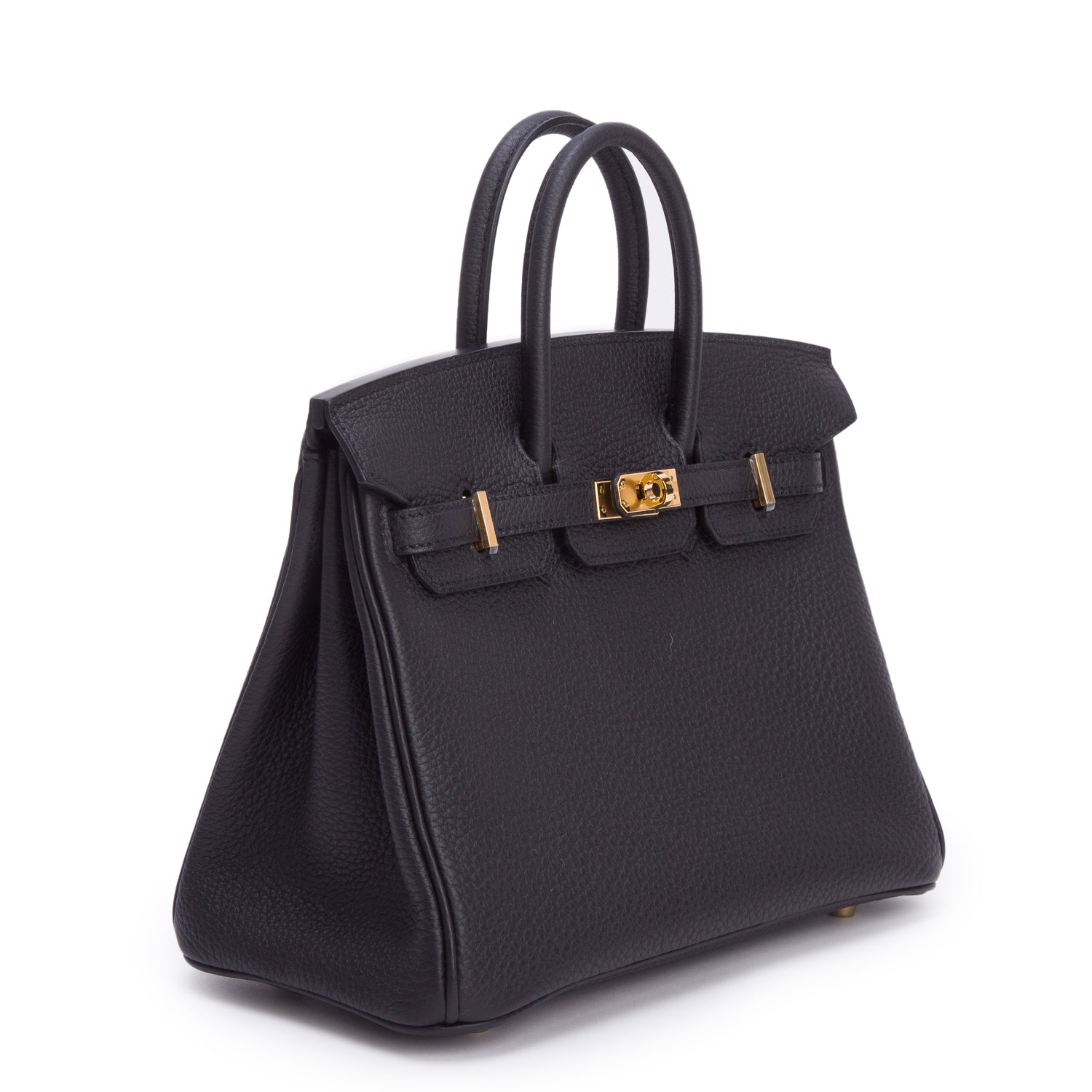 Hermes 2026 Noir Togo Birkin 25 w/ Box & Receipt