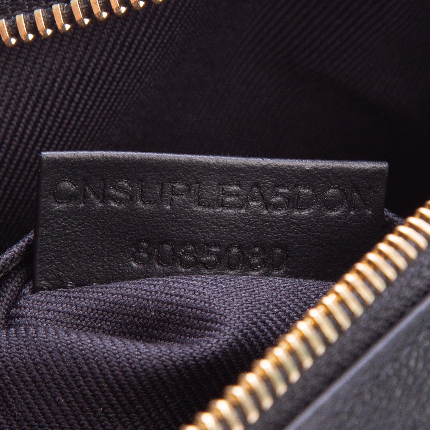 Burberry Brown Giant Check Calfskin Small Camera Bag