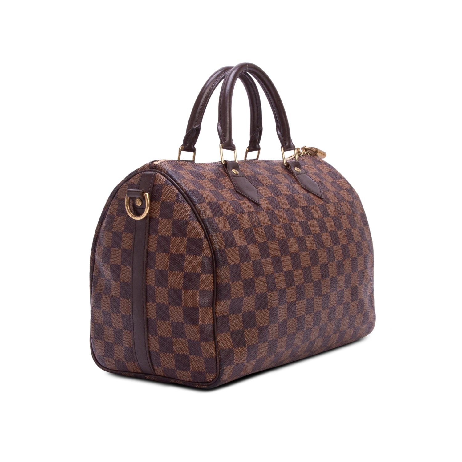 Louis Vuitton Damier Ebene Speedy Bandouliere 30 w/ Box & Strap