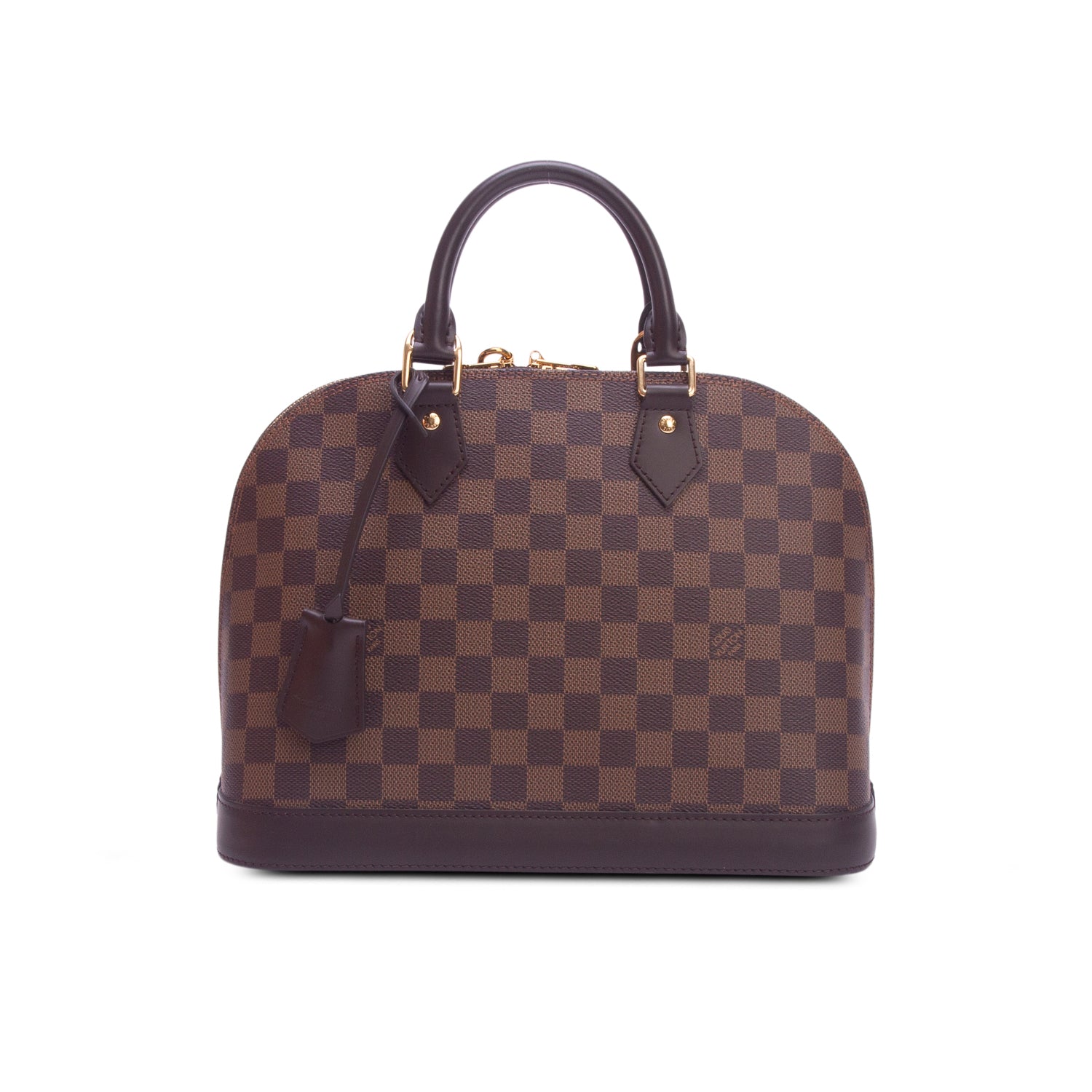 Louis Vuitton 2022 Damier Ebene Alma PM w/ Box & Receipt