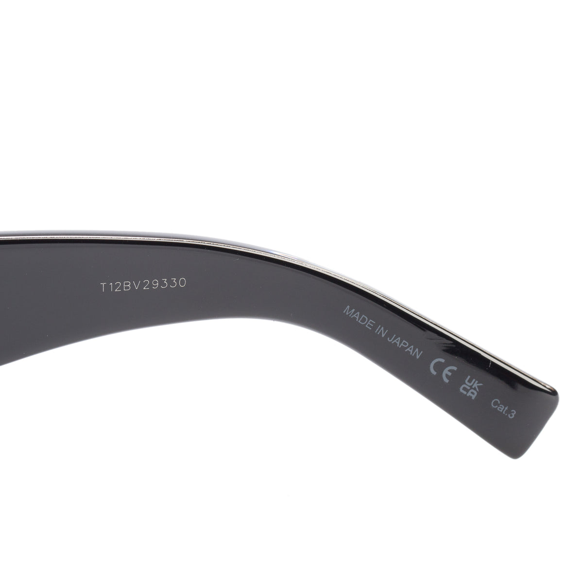 Saint Laurent SL 572 Black Acetate Rectangle Sunglasses w/ Case