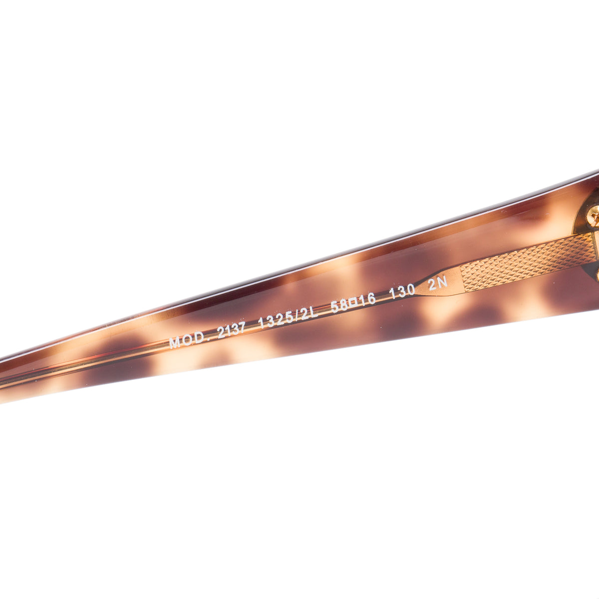 Versace MOD.2137 Gold Tone Metal Havana Acetate Medusa Square Sunglasses