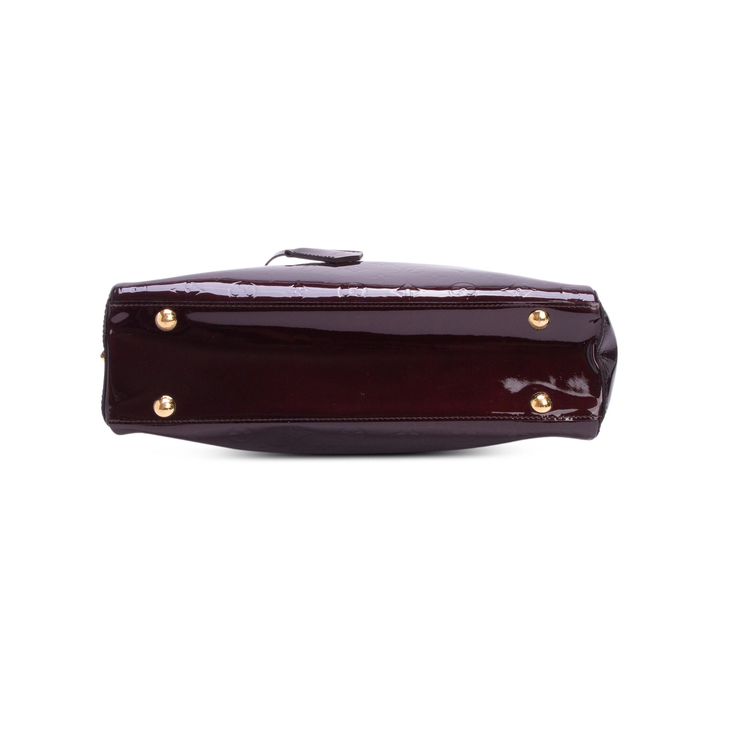 Louis Vuitton Amarante Monogram Vernis Melrose Avenue Handle Bag w/ Box & Receipt