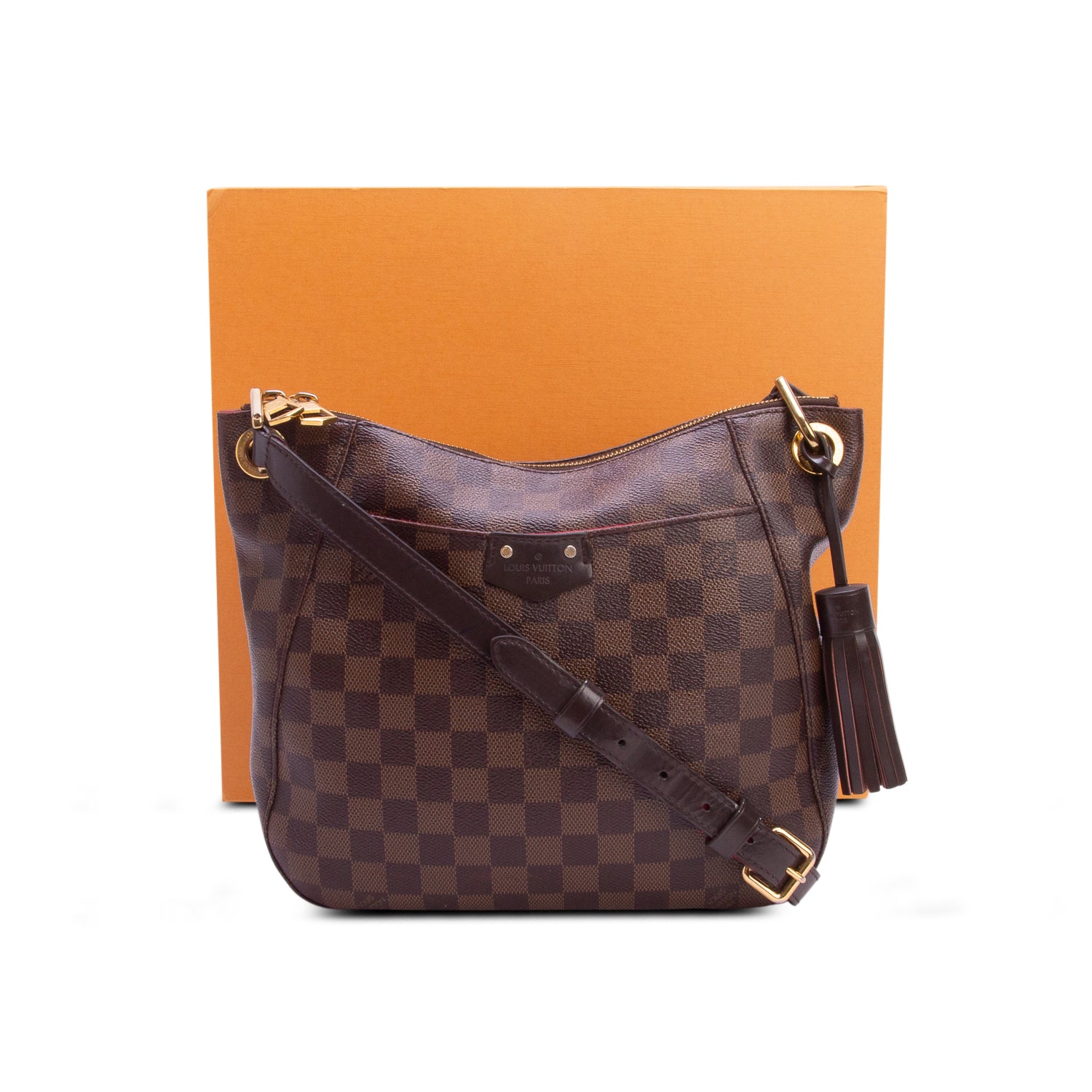 Louis Vuitton Damier Ebene South Bank Besace w/ Box