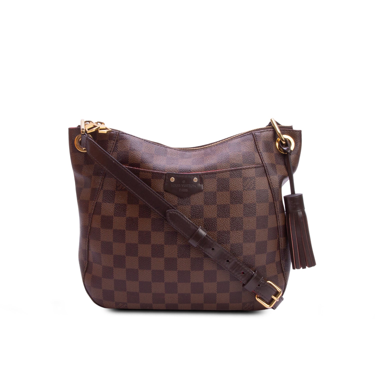 Louis Vuitton Damier Ebene South Bank Besace w/ Box