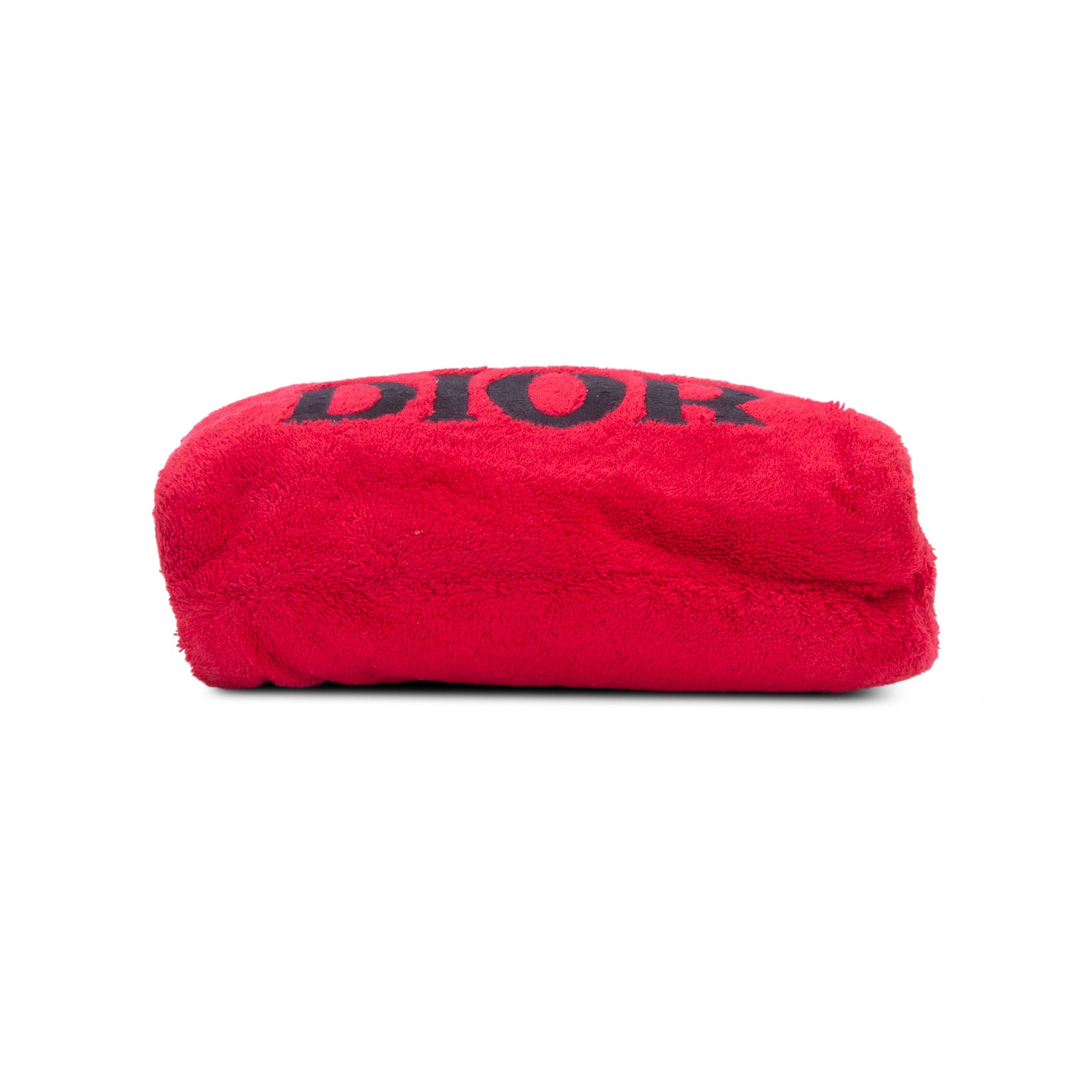 Christian Dior Red Terrycloth J'adore Dior Mini Bowler Bag