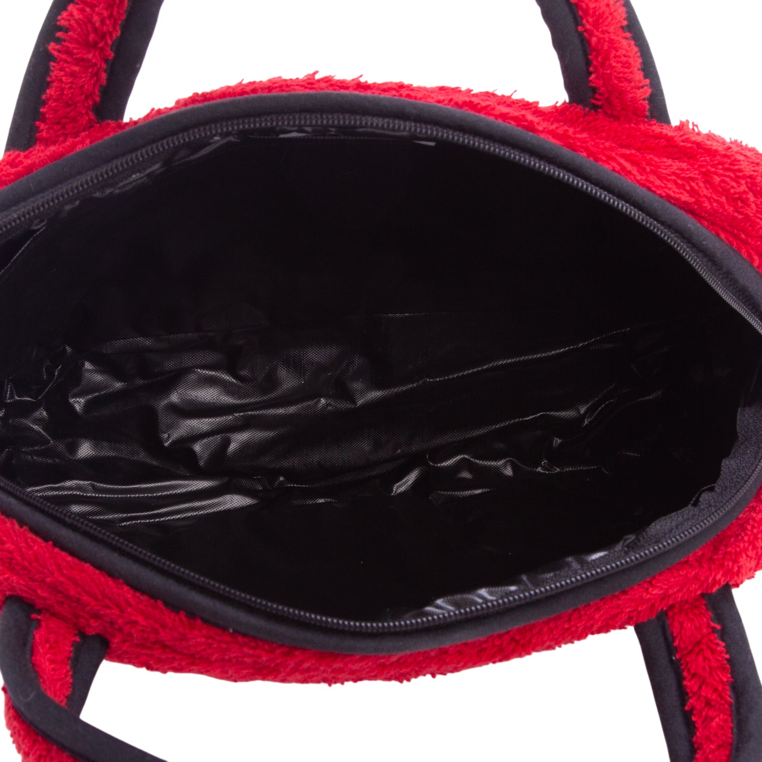 Christian Dior Red Terrycloth J'adore Dior Mini Bowler Bag