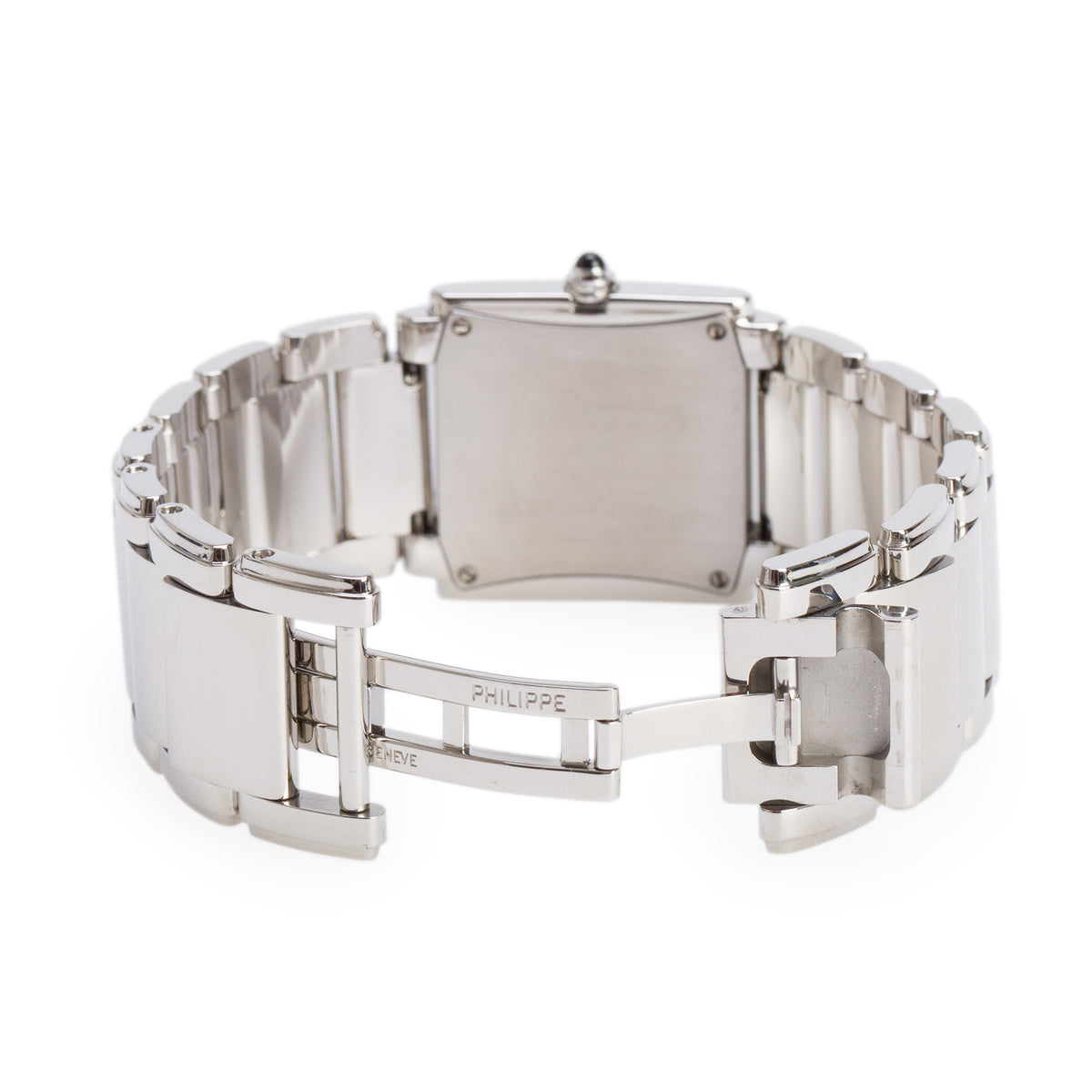 Patek Philippe Stainless Steel Diamond Bezel Twenty-4 Watch Timeless White Diamond Dial w/ Box