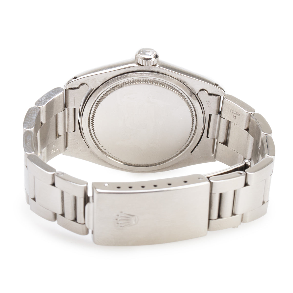 Rolex Stainless Steel Oyster Precision 34 MM Manual Watch Silver Dial 6426