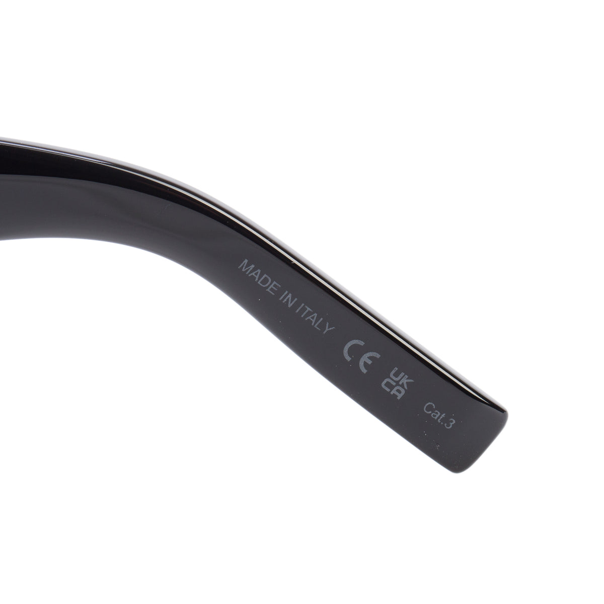 Saint Laurent SL M95/F Black Acetate Logo Cat Eye Sunglasses w/ Case