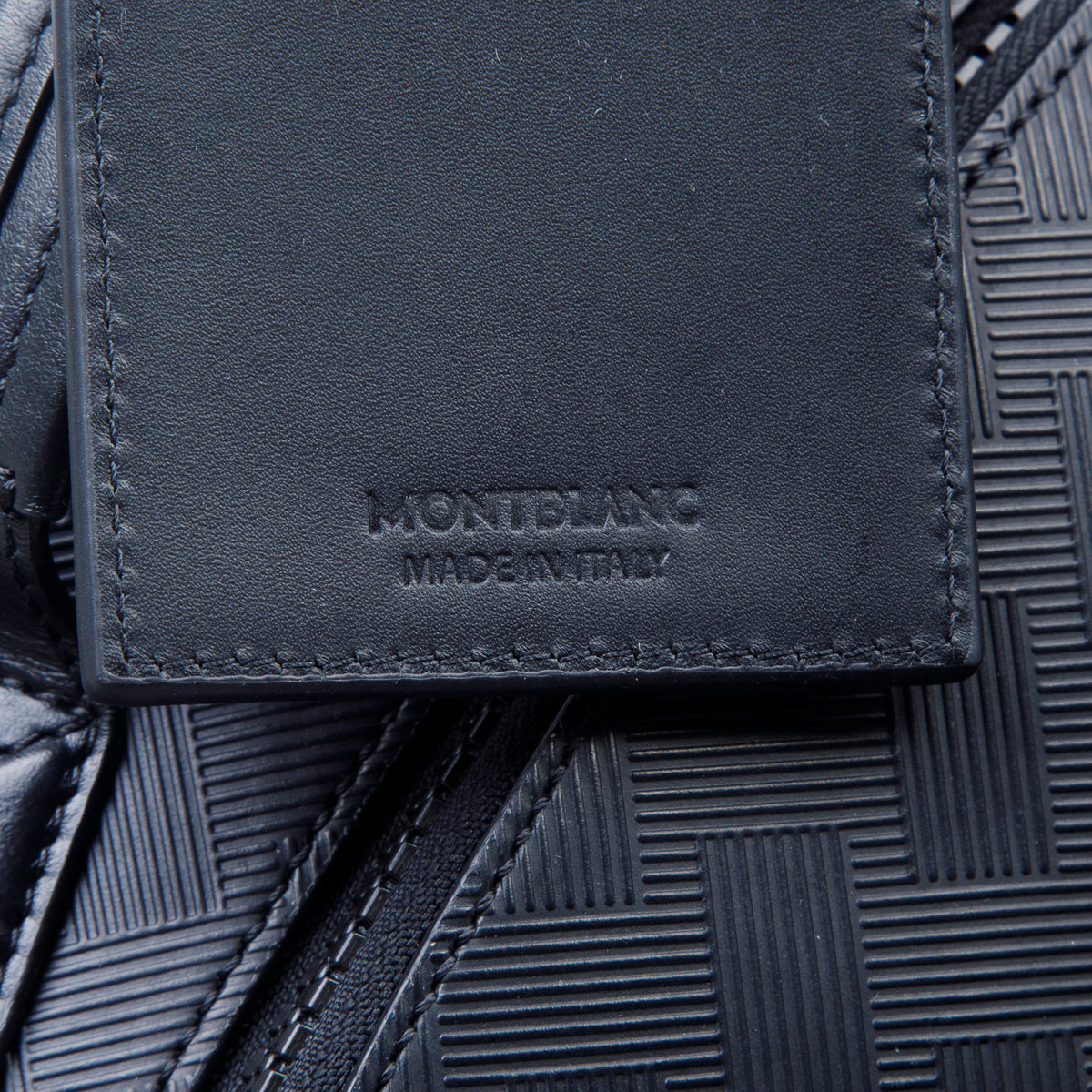 Montblanc Black Leather Extreme3.0 Large 3 Compartments Backpack