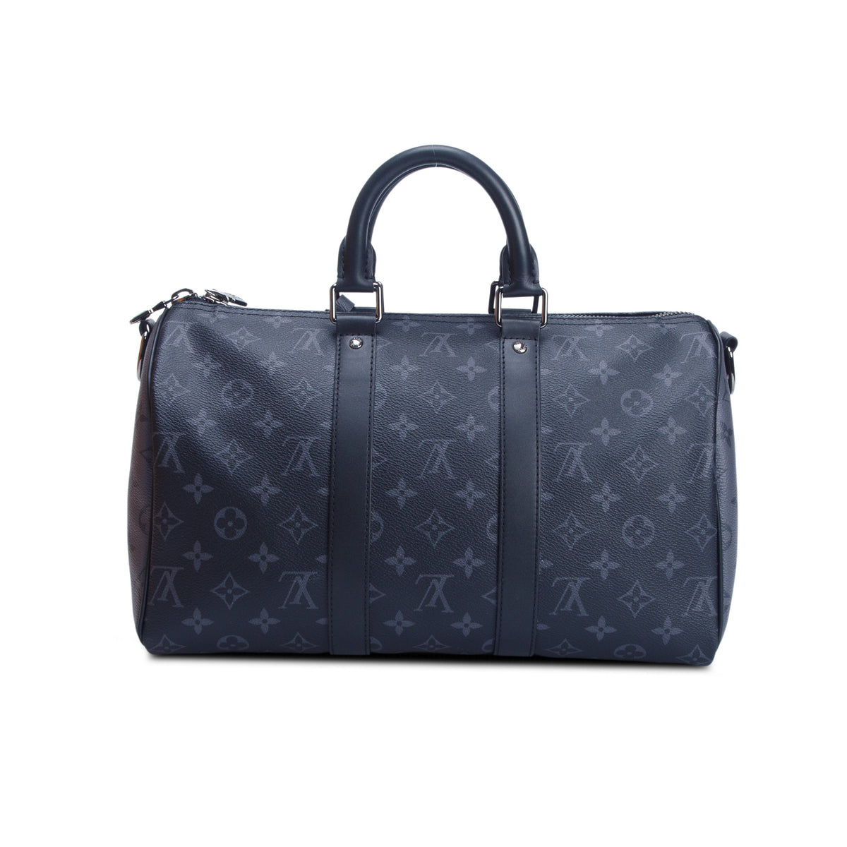 Louis Vuitton 2026 Monogram Eclipse Reverse Keepall Bandouliere 35 w/ Strap, Box & Receipt
