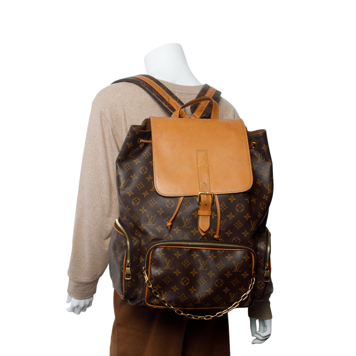 Louis Vuitton x Virgil Abloh Monogram LV Trio Backpack