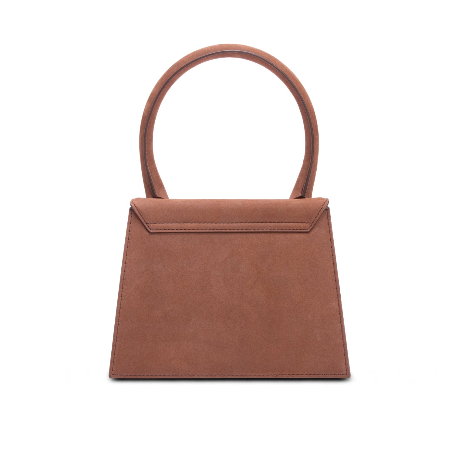 Jacquemus Brown Suede Le Grand Chiquito Bag w/ Strap