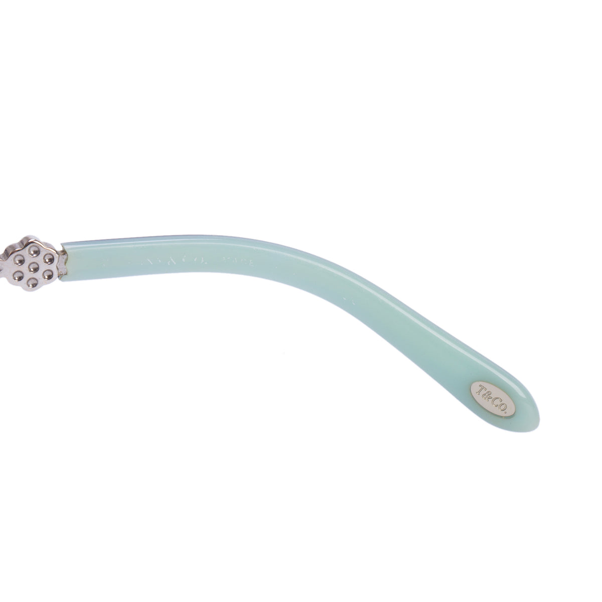 Tiffany & Co. TF4053-B Black/Blue Crystal Gradient Cat Eye Sunglasses