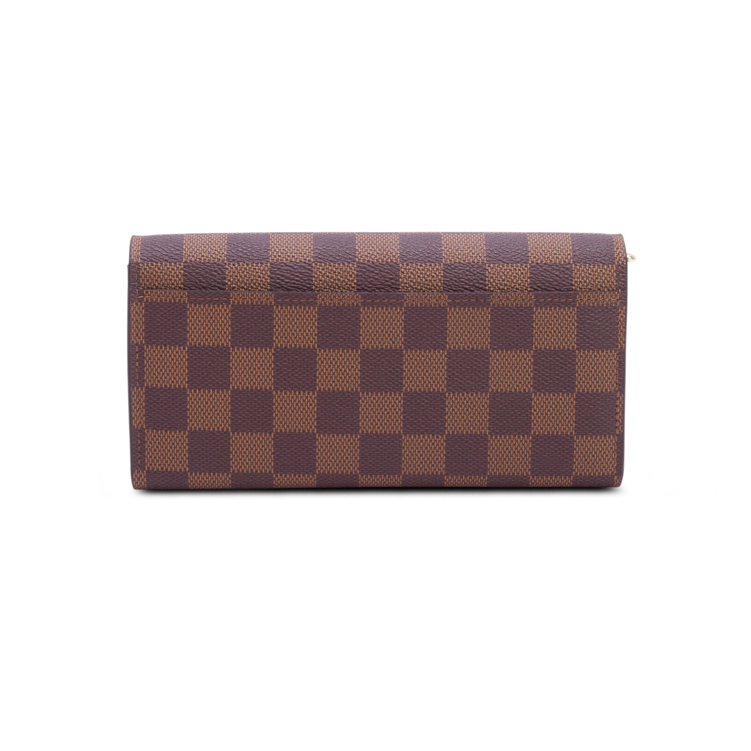 Louis Vuitton Damier Ebene Sarah Wallet w/ Box & Receipt