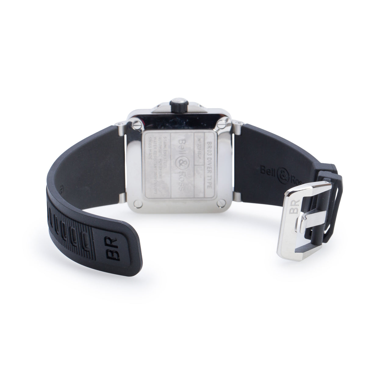 Bell & Ross 2026 Stainless Steel BR03-92 Driver 42 MM Automatic Watch White Dial w/ Box & Papers