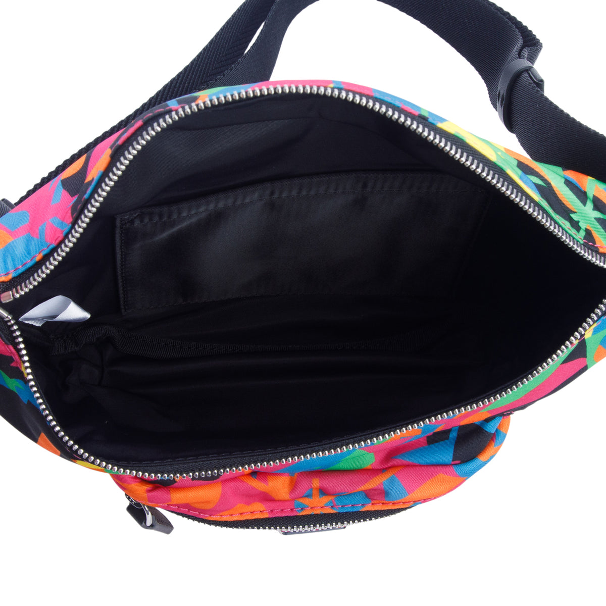 MCM Multicolor Cubic Camouflage Nylon Fursten Belt Bag