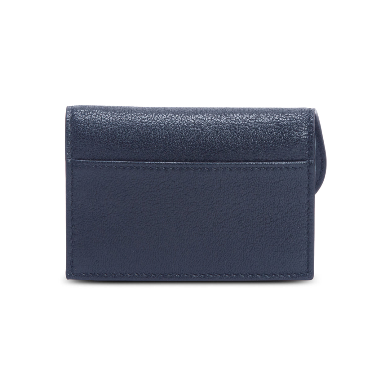 Christian Dior 2022 Black Grained Calfskin Saddle Bloom Card Holder