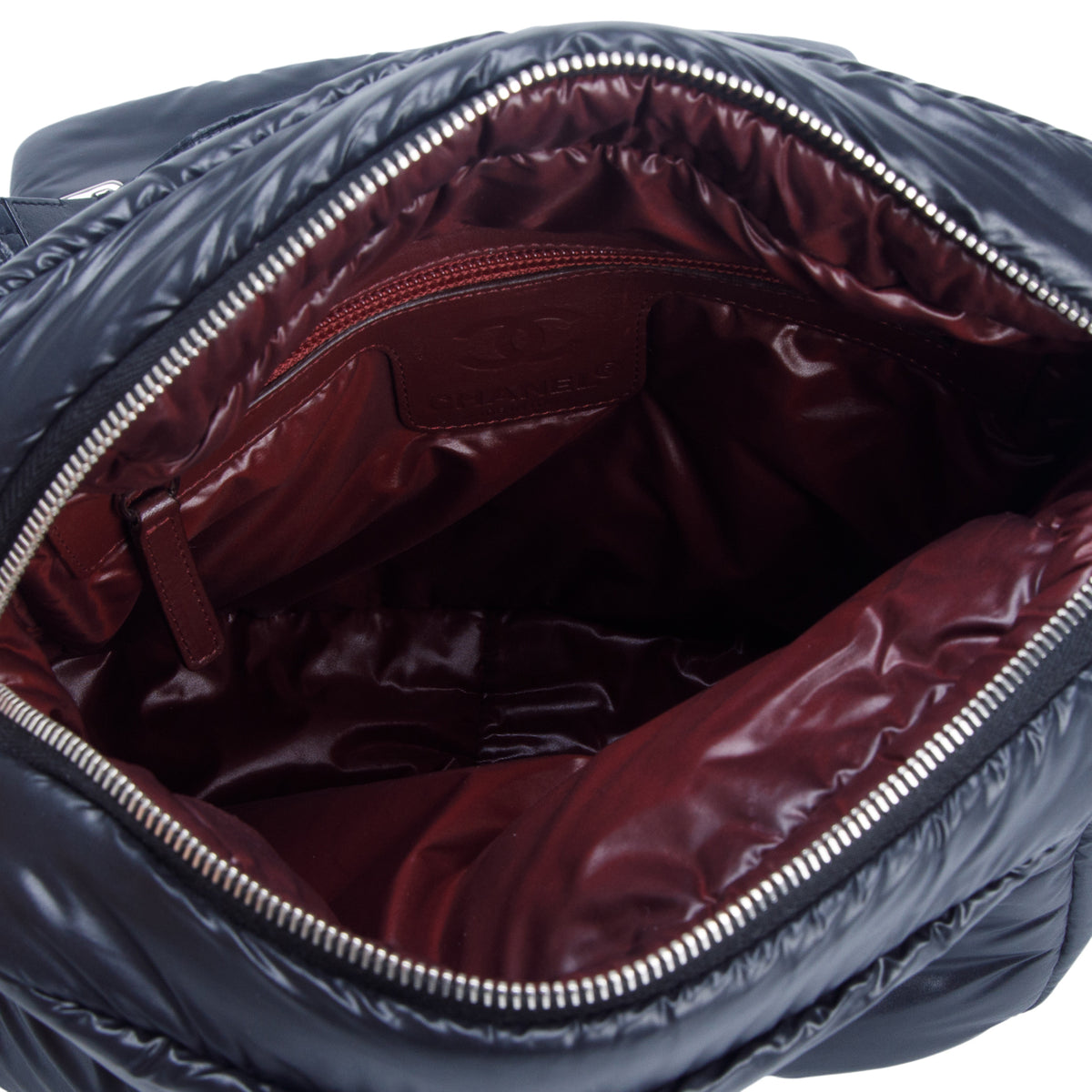 Chanel Black Nylon Small Coco Cocoon Messenger Bag