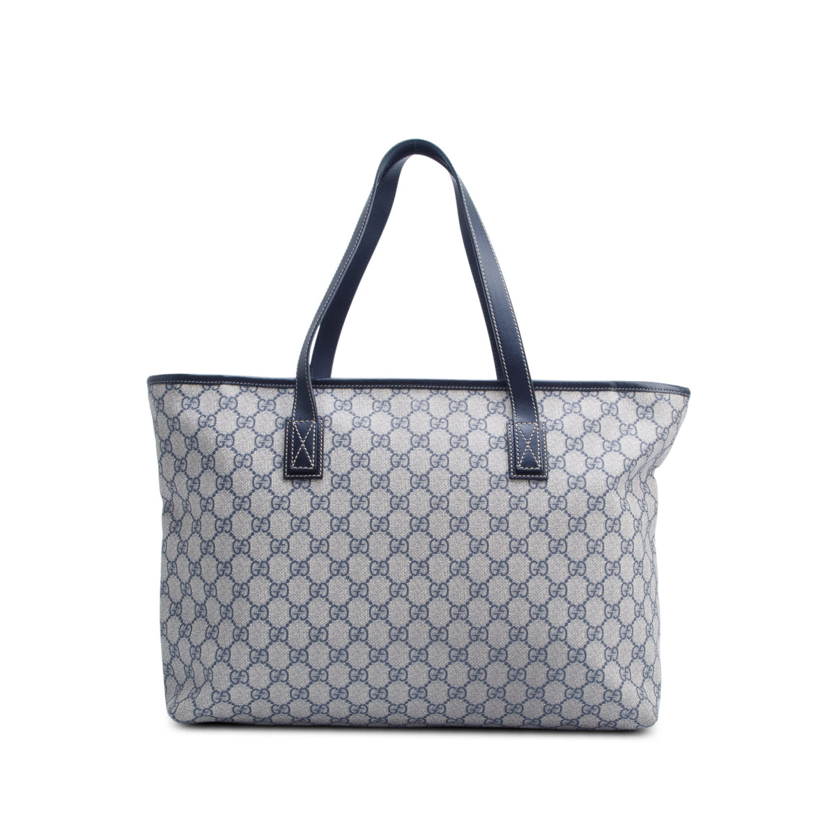 Gucci GG Supreme Monogram Medium Zippered Tote