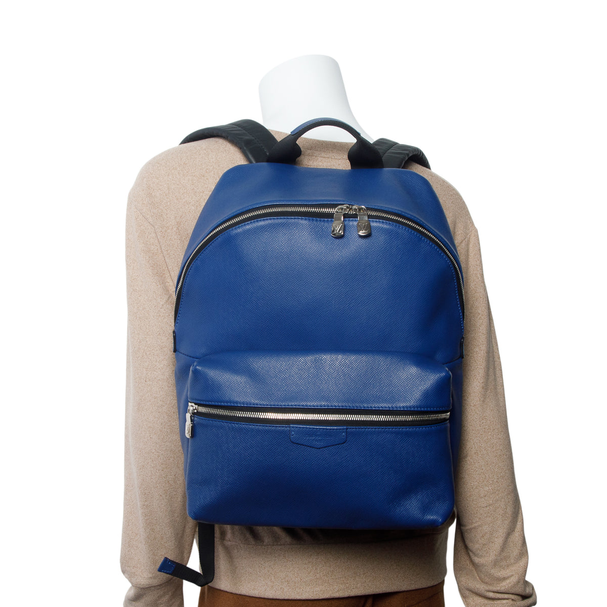 Louis Vuitton Blue Taigarama Discovery Backpack PM