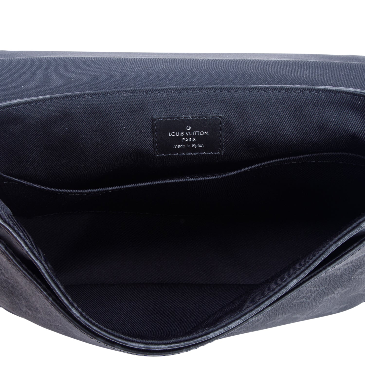 Louis Vuitton Monogram Eclipse District PM Bag w/ Box
