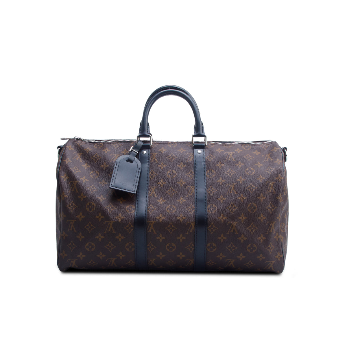 Louis Vuitton Monogram Macassar Keepall Bandouliere 55 w/ Strap