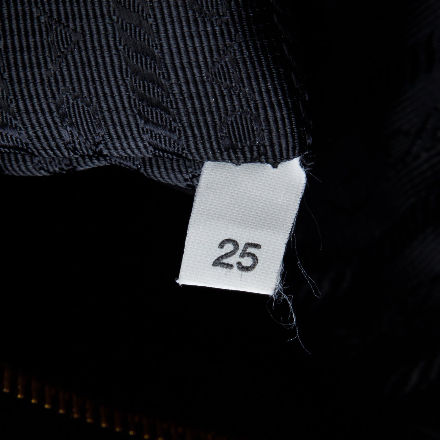 Prada Black Nappa Gaufre Antik Tote