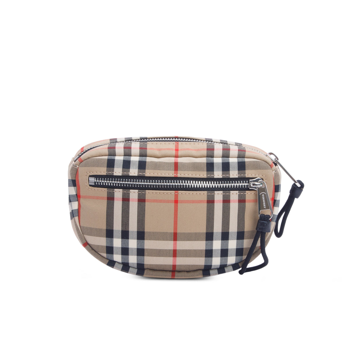 Burberry Beige Check Nylon Cannon Bum Belt Bag