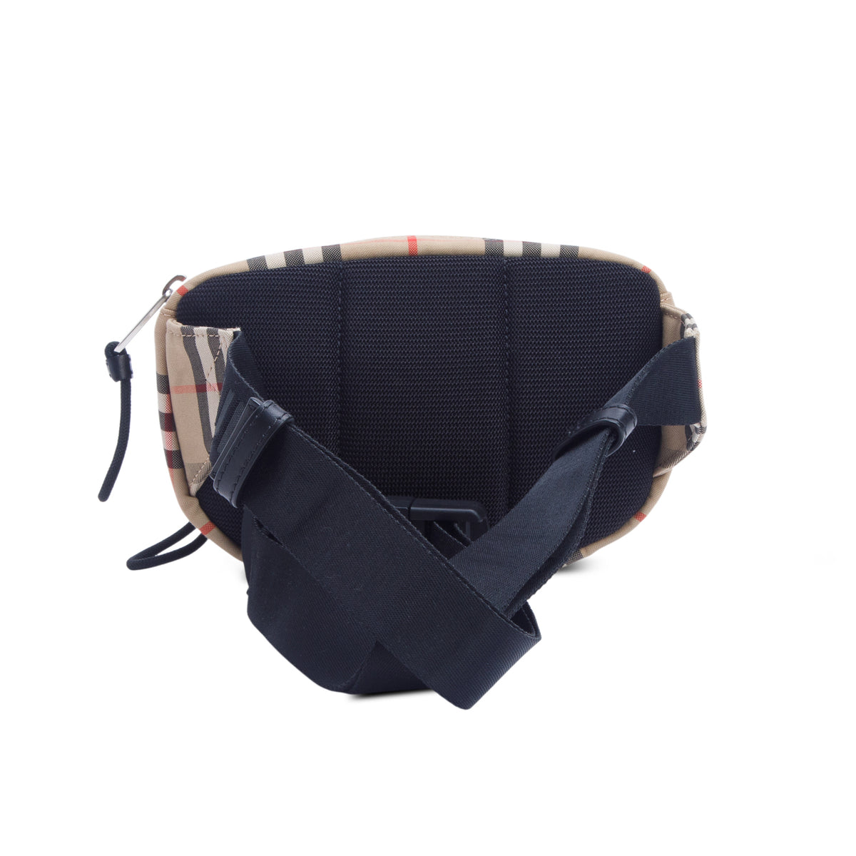 Burberry Beige Check Nylon Cannon Bum Belt Bag