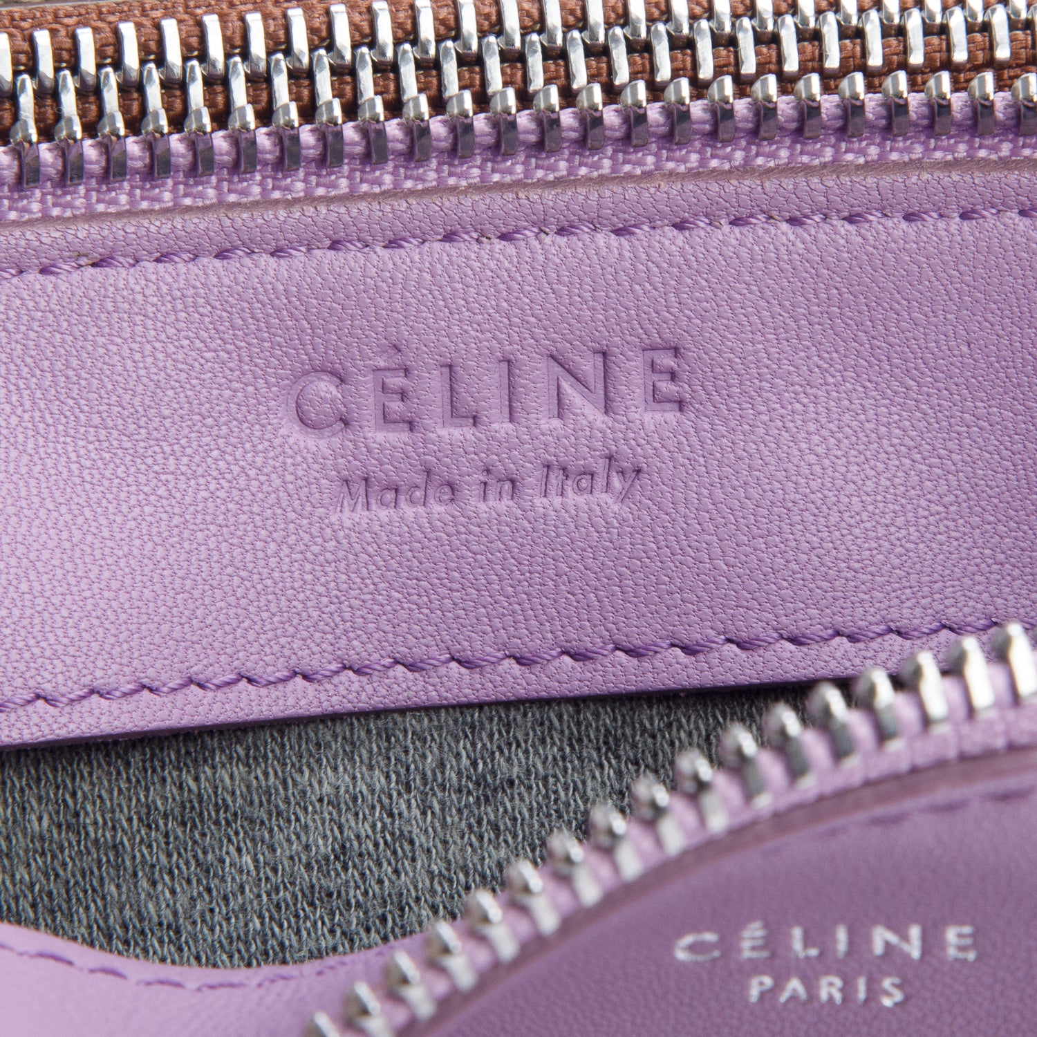 Celine Tri-Color Lambskin Small Trio Crossbody Bag