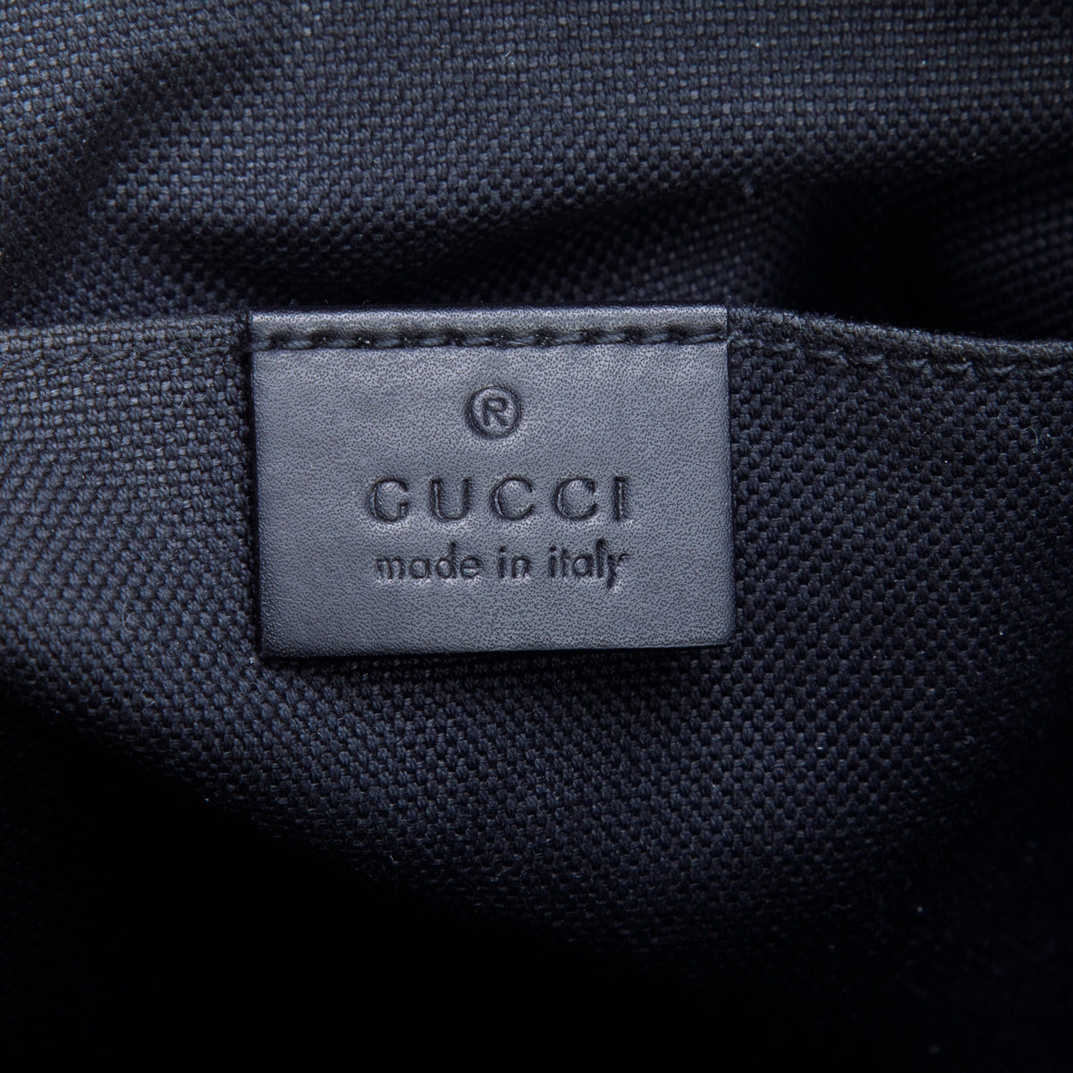 Gucci Black GG Supreme Small Messenger Bag