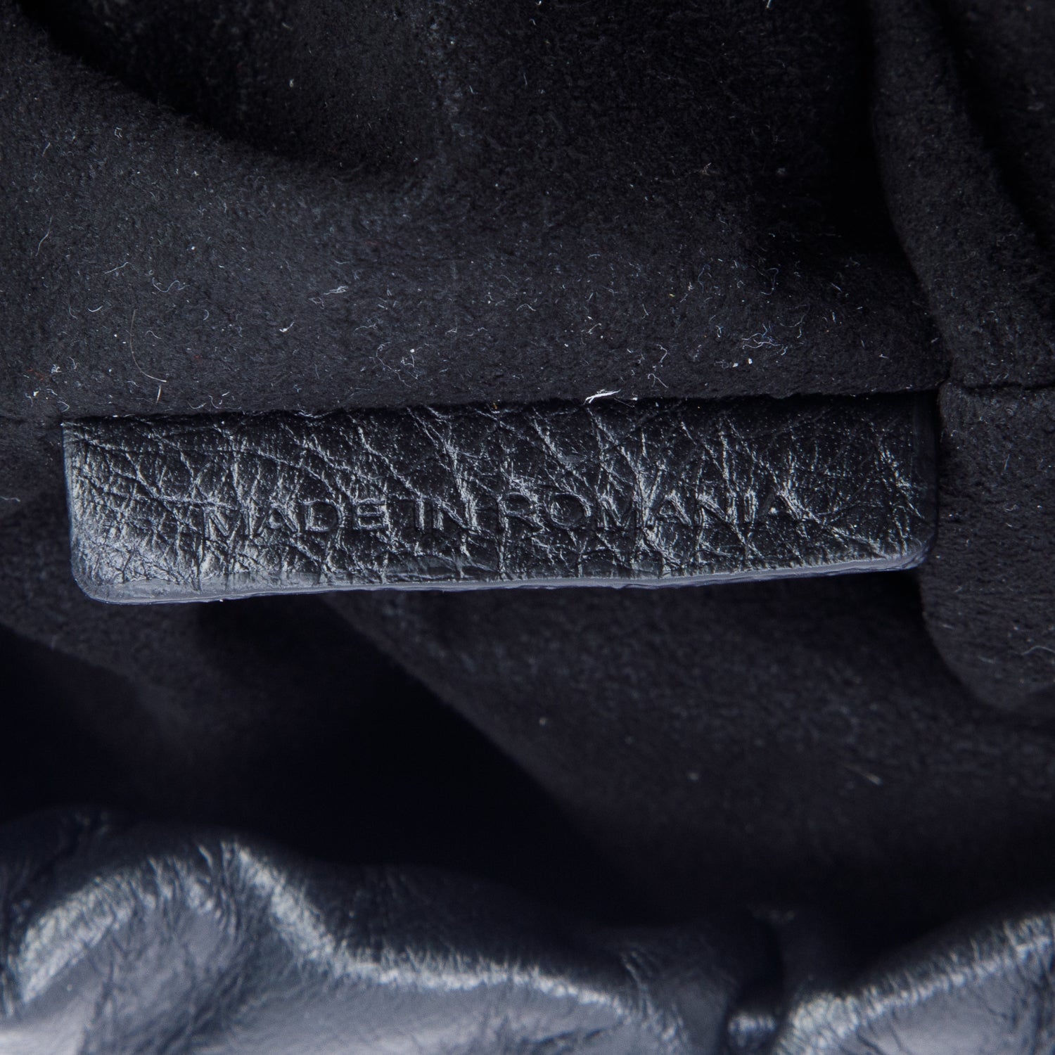 Alexander McQueen Black Calfskin Bundle Bag