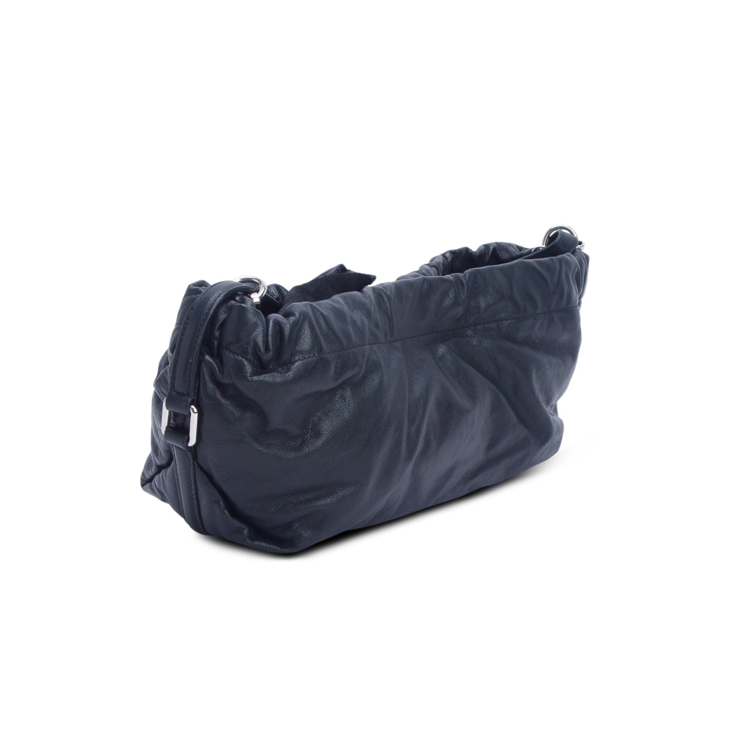 Alexander McQueen Black Calfskin Bundle Bag